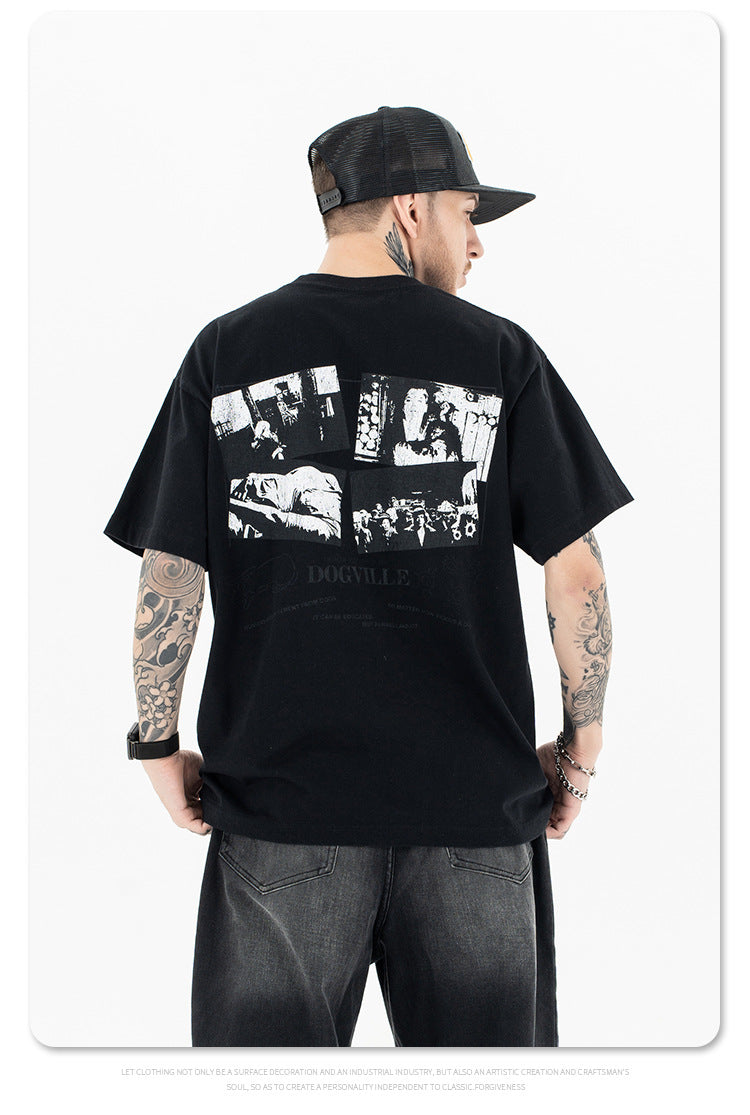 FORGIVNESS Illustration Printing Short Sleeve Tee