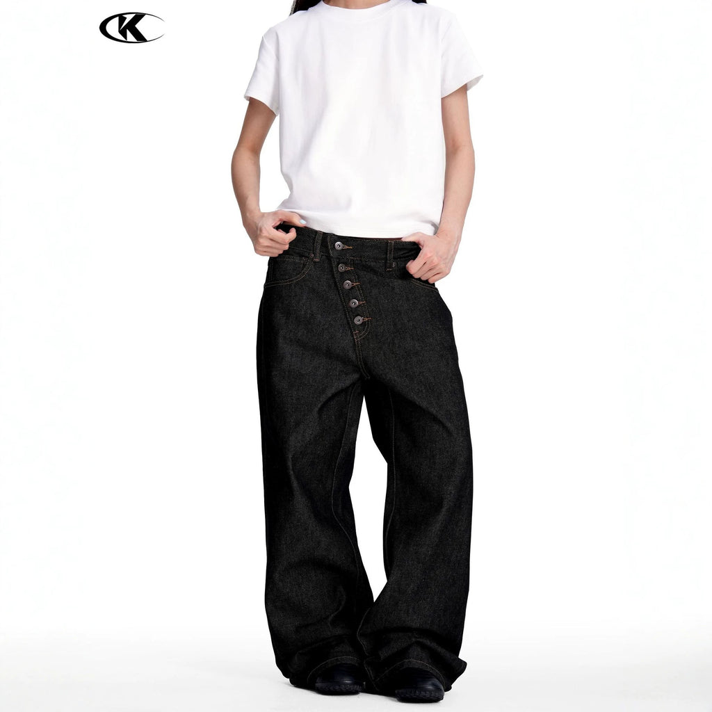 11KN Retro Loose Casual Jeans