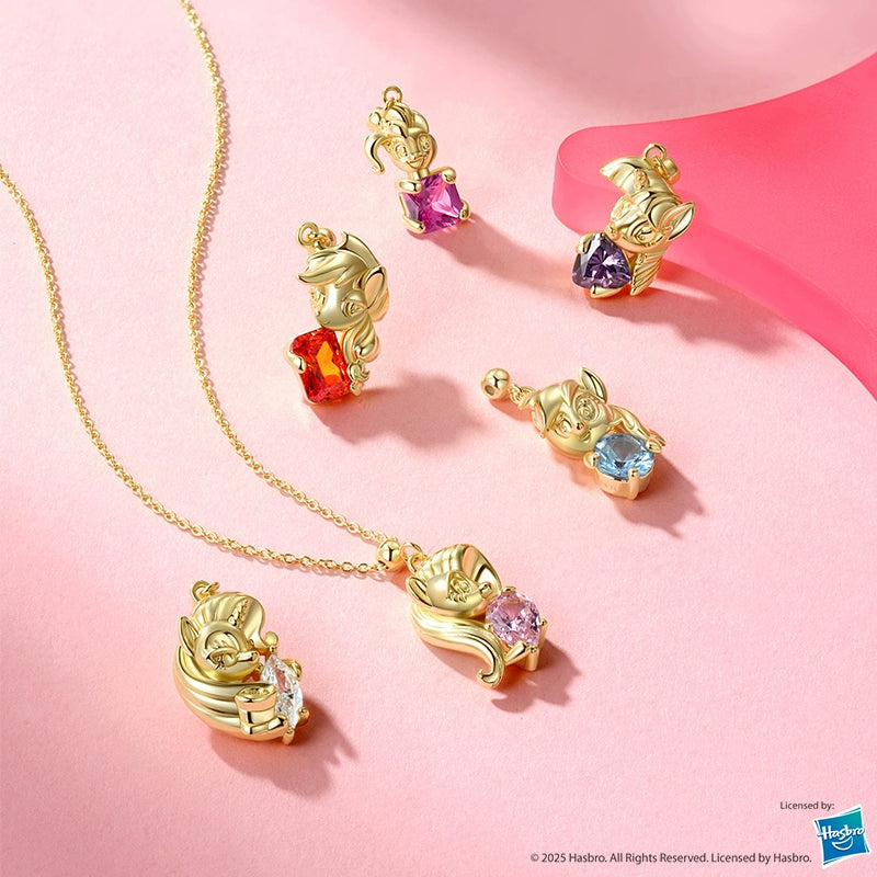 KADER Card Pony Poly Pendant Necklace