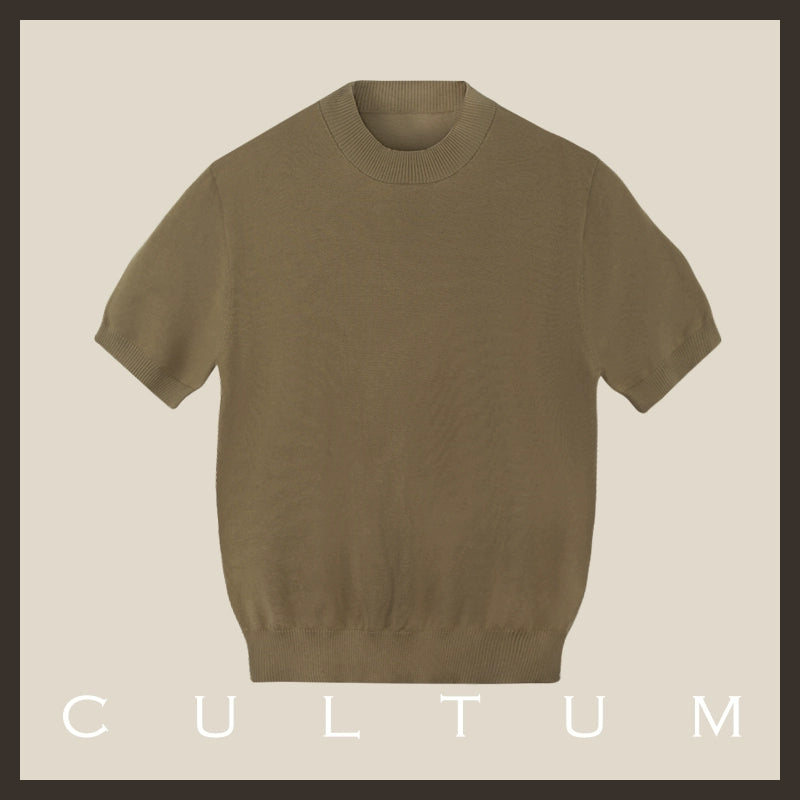 CULTUM Light Breathable Casual Knitwear Tee