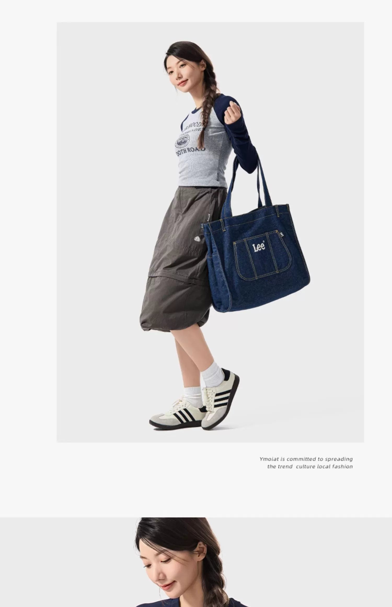 Lee Casual Large Capacity Lightweight Handbag