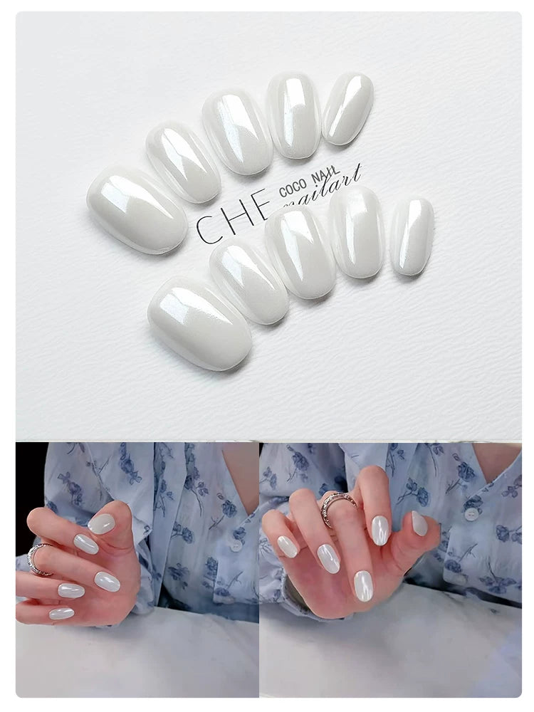 COCO Temperament Light Luxury White Wearing Armor