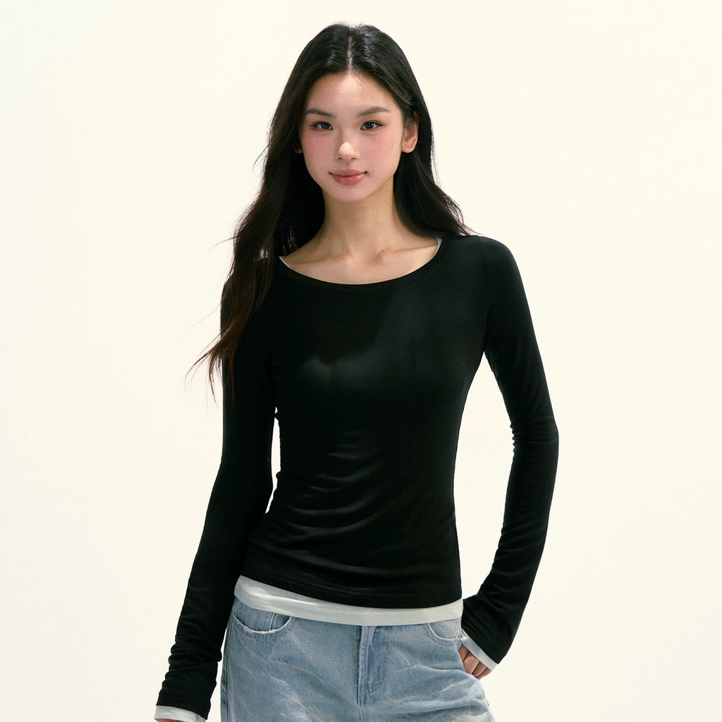 Ariseism Casual Versatile Slim Long Sleeve