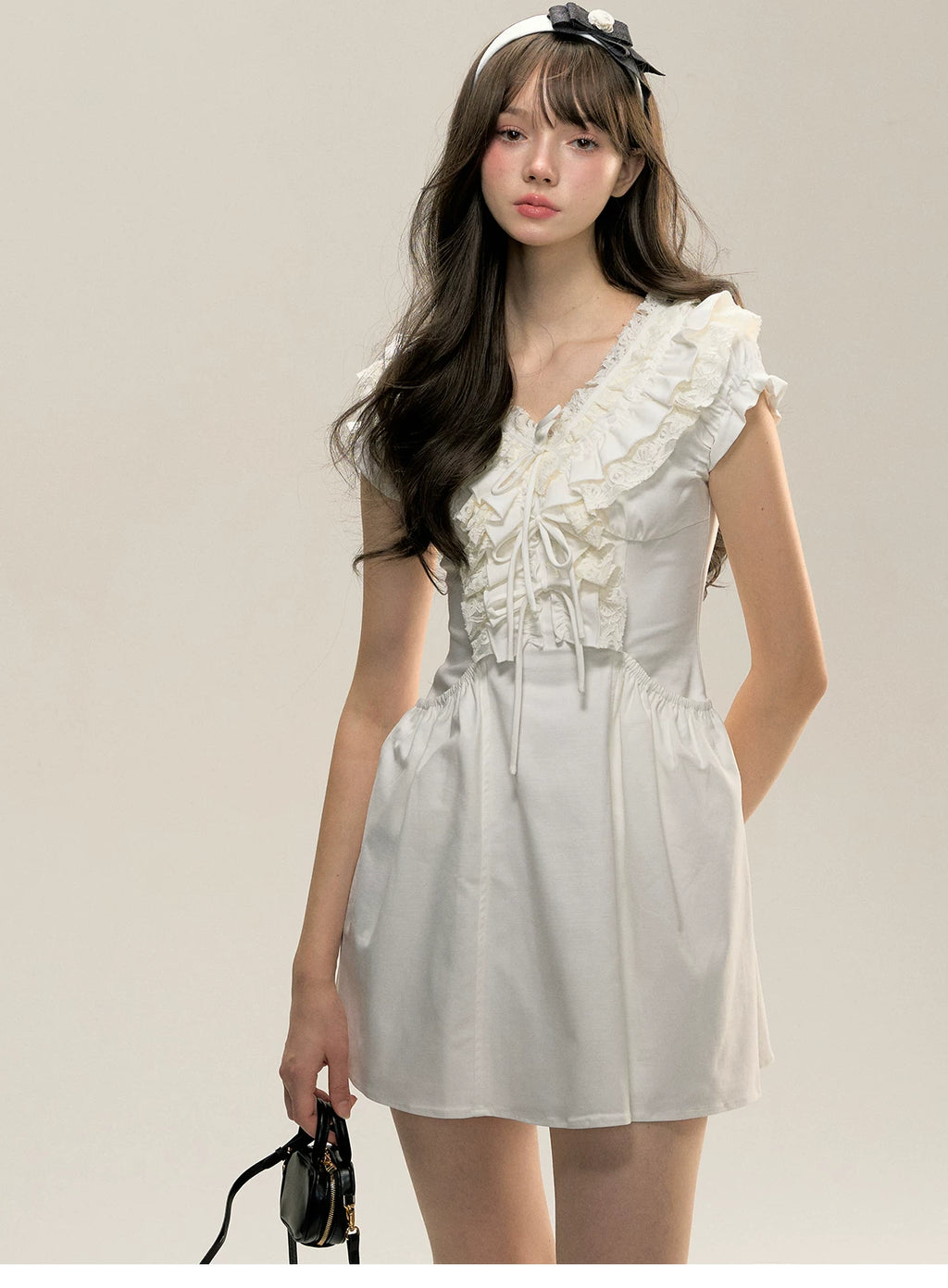 SunsetPark Casual Versatile Lace Dress
