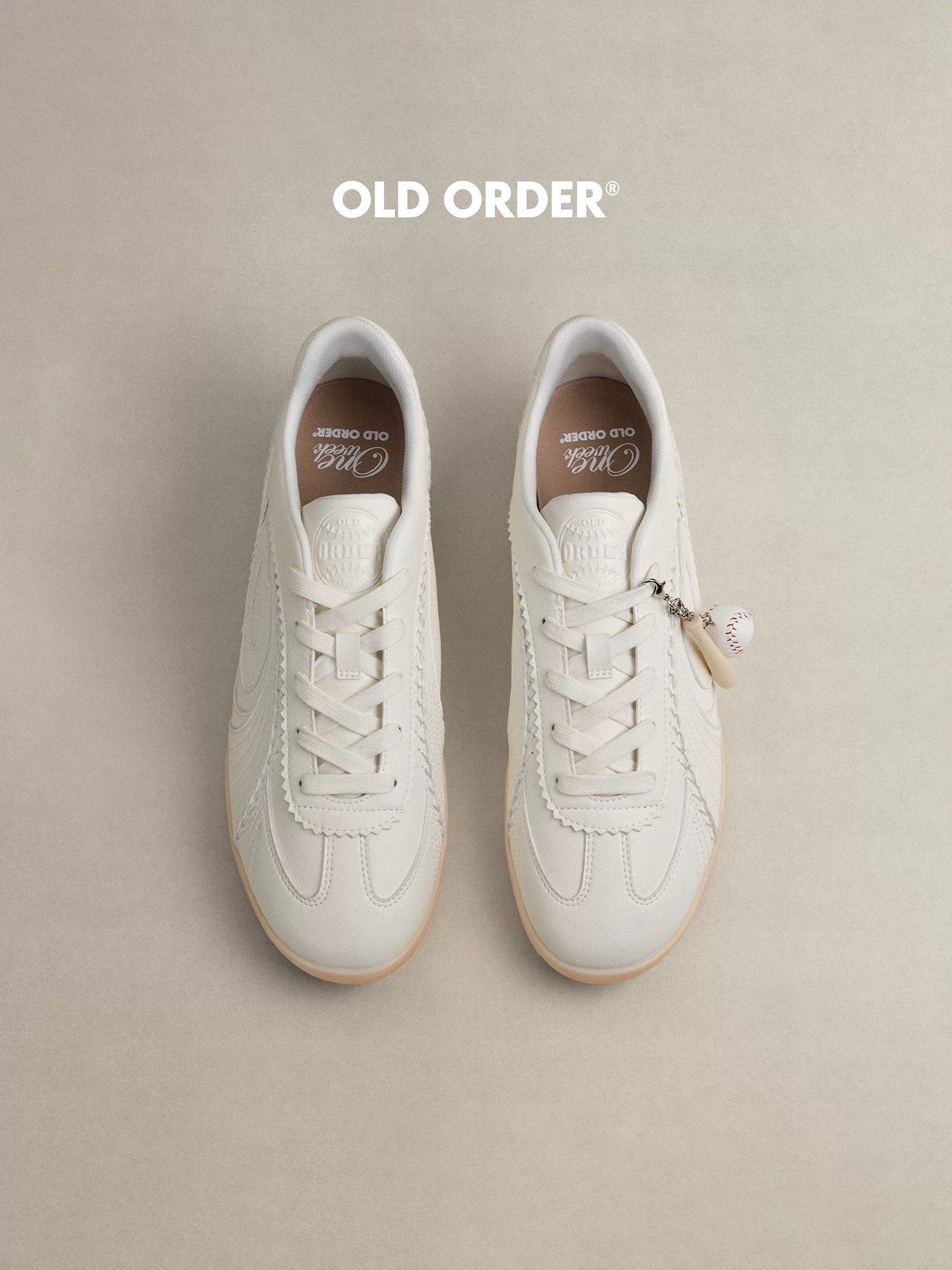 OLDORDER Vintage Niche Design Flat Shoes
