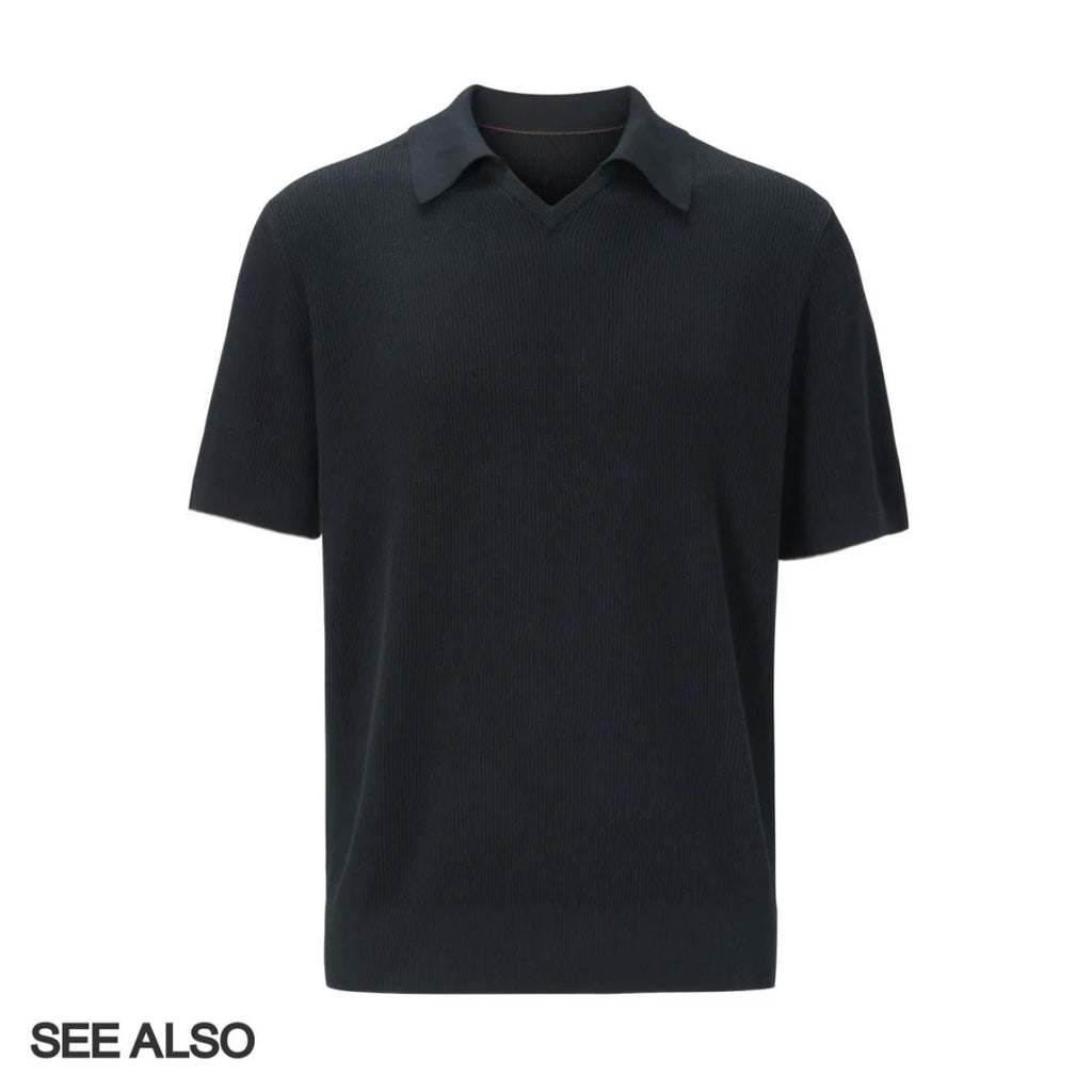 SEE ALSO [Quiet Luxury Upstart] 16S long-staple cotton old money Knitted Polo Shirt