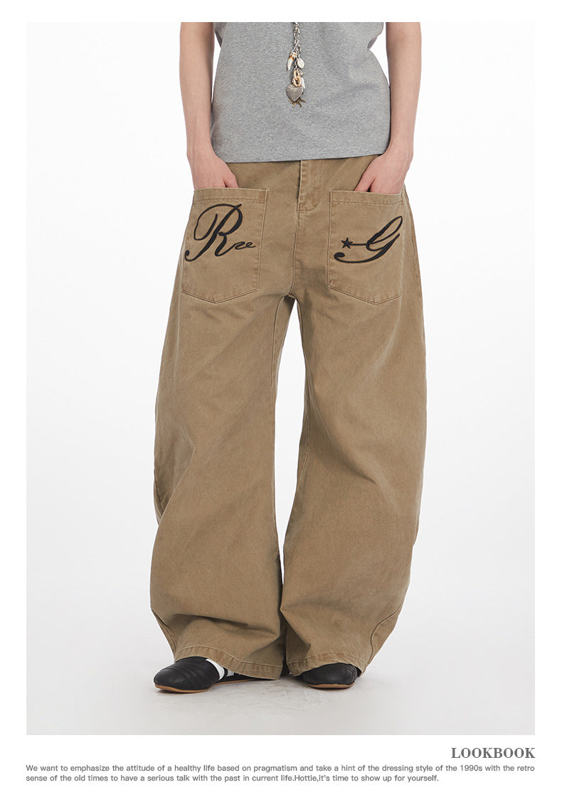 Nariele Vintage High Waist Loose Jeans