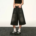 Aaisup Loose Straight Versatile Skinny Wide Leg Pants