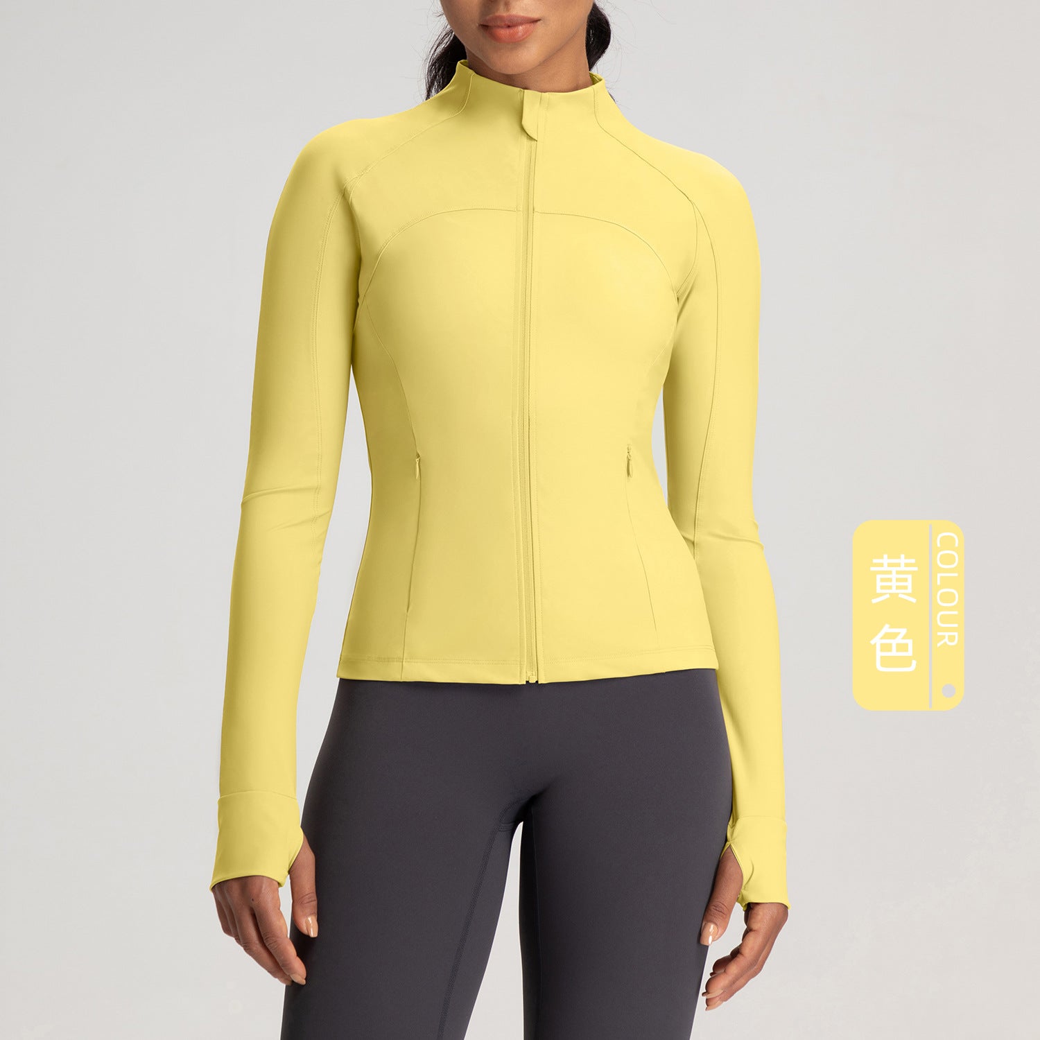 Athena Lulu Stand-up Neck Breathable Yoga Jacket