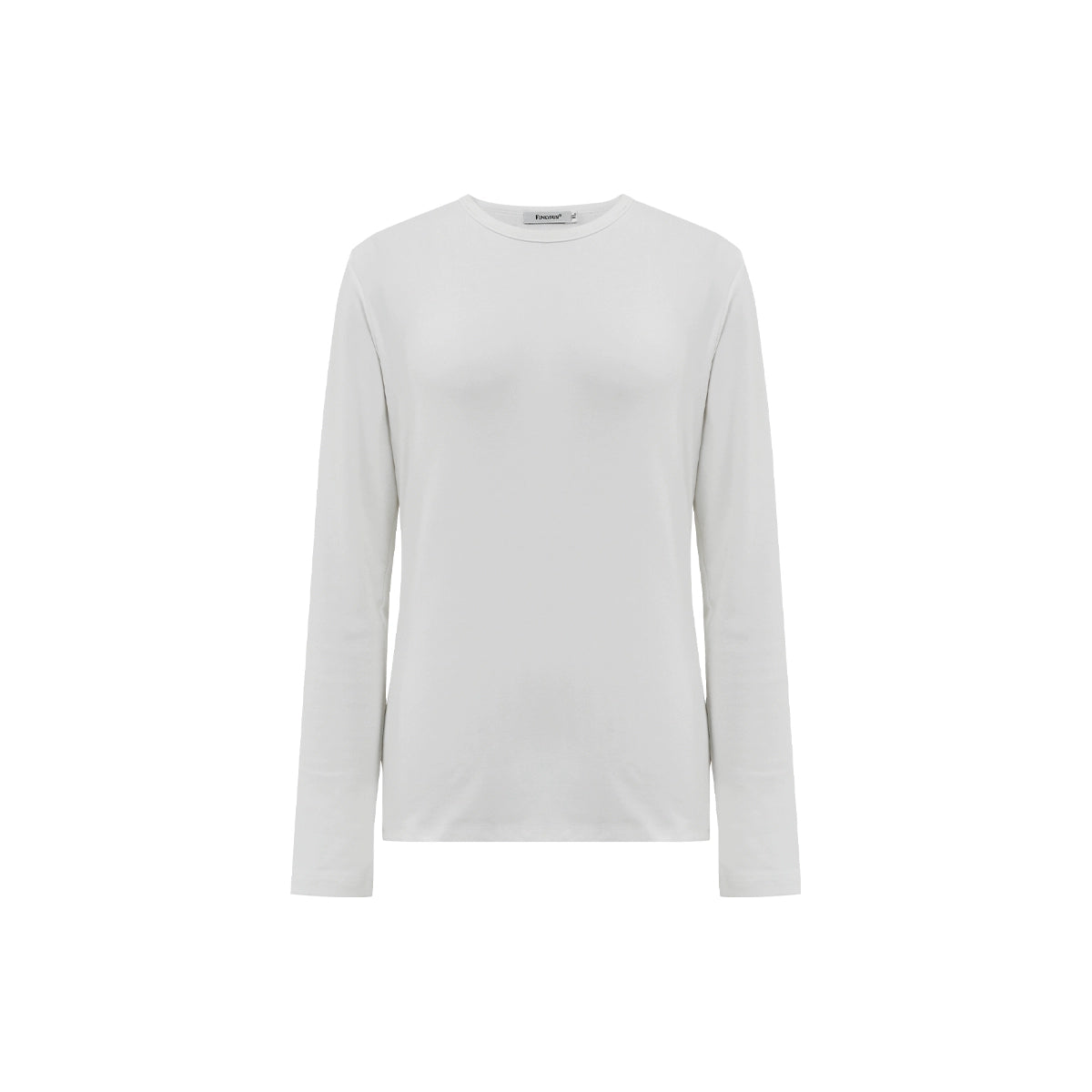 FUNKYFUN Solid Color Basic Long Sleeve