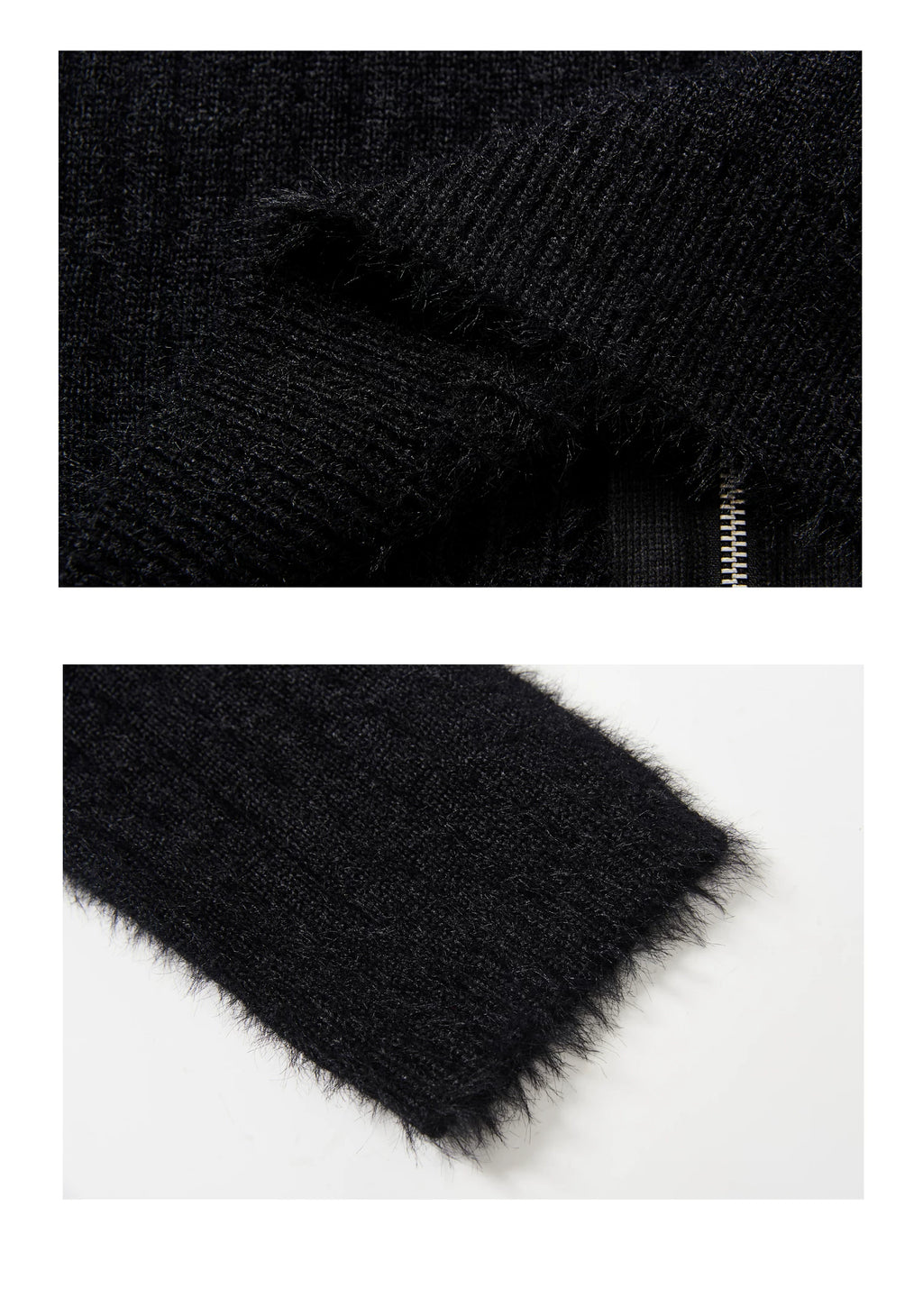 SOUTHFISH Crew Neck Slack Cardigan Sweater