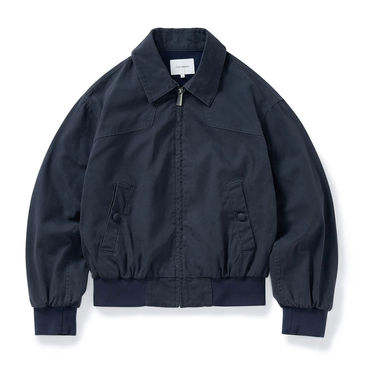 714Street Casual Versatile Waist Silhouette Short Jacket