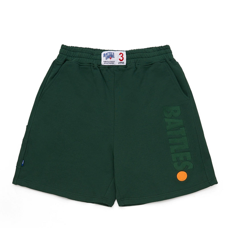 Battles Terry Embroidered Sports Shorts