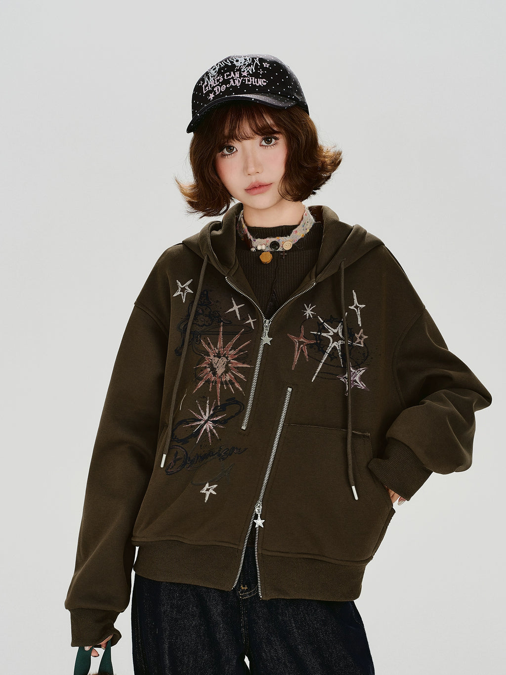 Girlyhalo Pullover Casual Hooded Coat