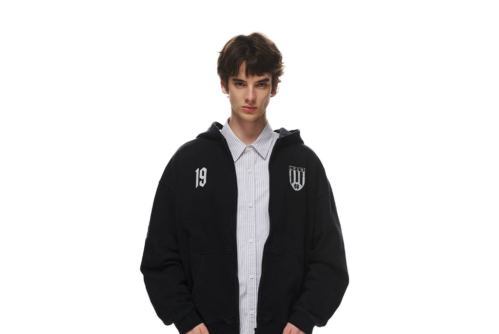 Loopsoon Loose Casual Versatile Trend Hooded Sweater