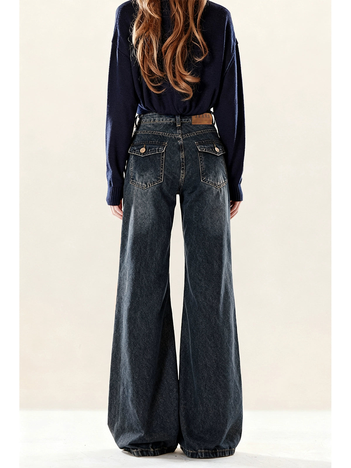 ZRSEE Vintage High Waist Jeans
