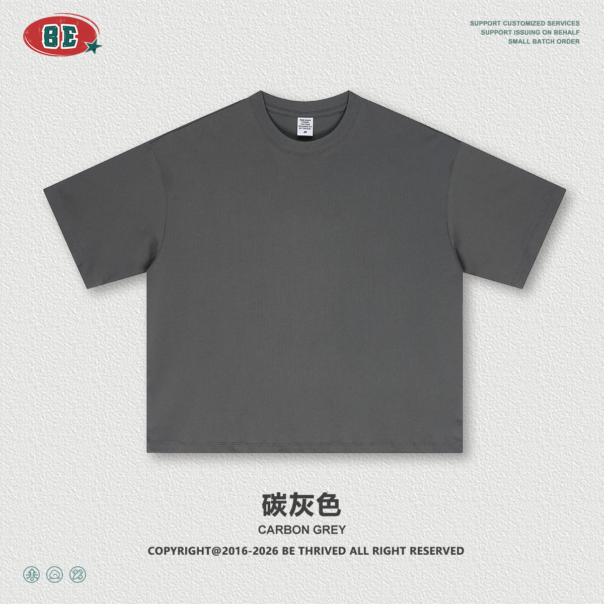 BE Casual Versatile Crew Neck Tee