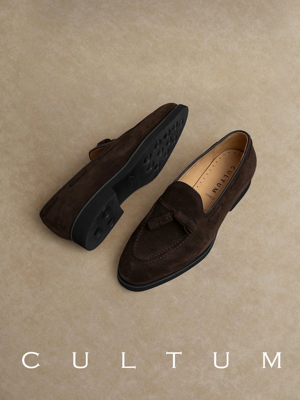 CULTA Round-head Suede Shoes