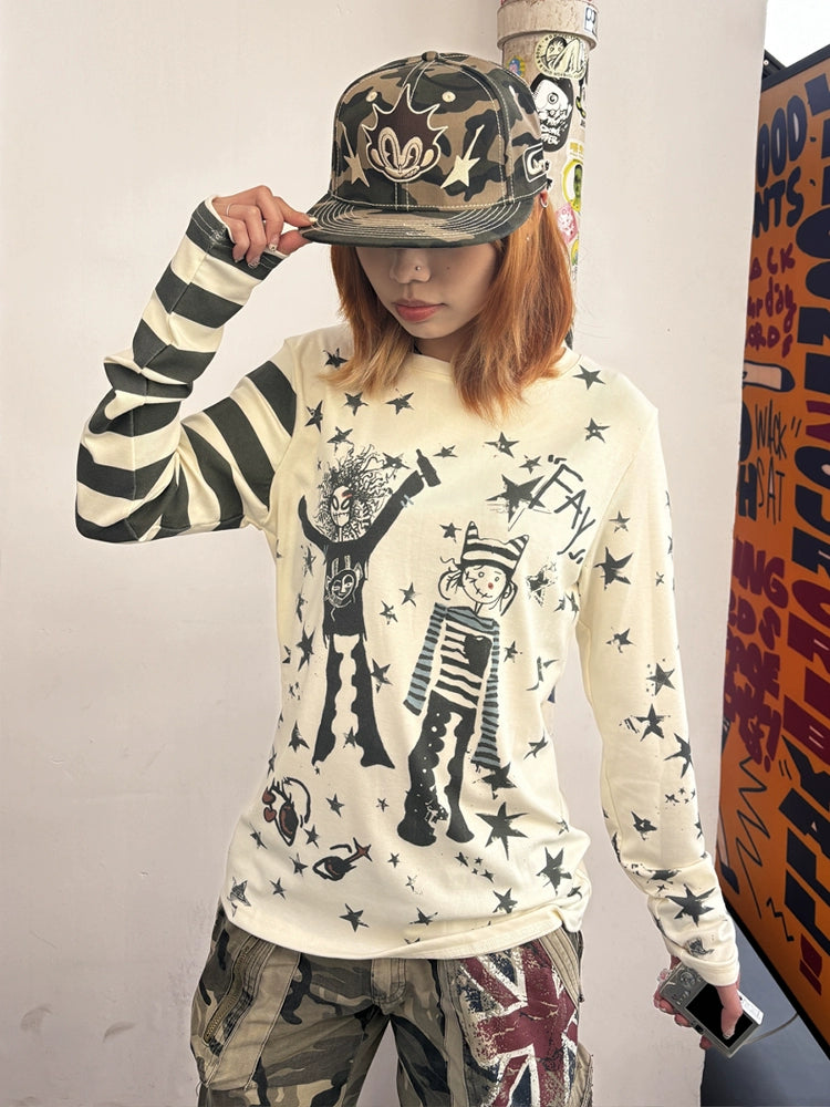 DND4DES Hip Hop Versatile Three-dimensional Embroidery Embroidery Camouflage Baseball Cap