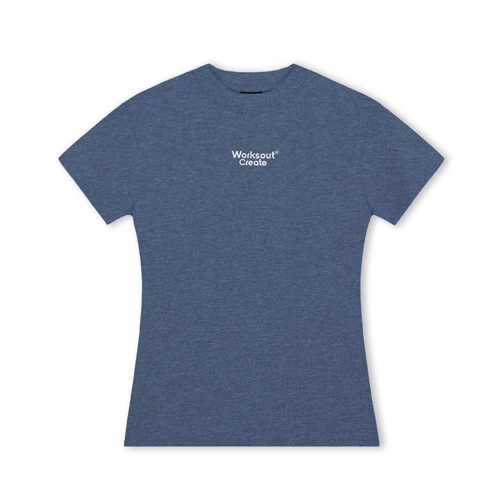 NICEBAD Flower Yarn Slogan Front Shoulder Tee