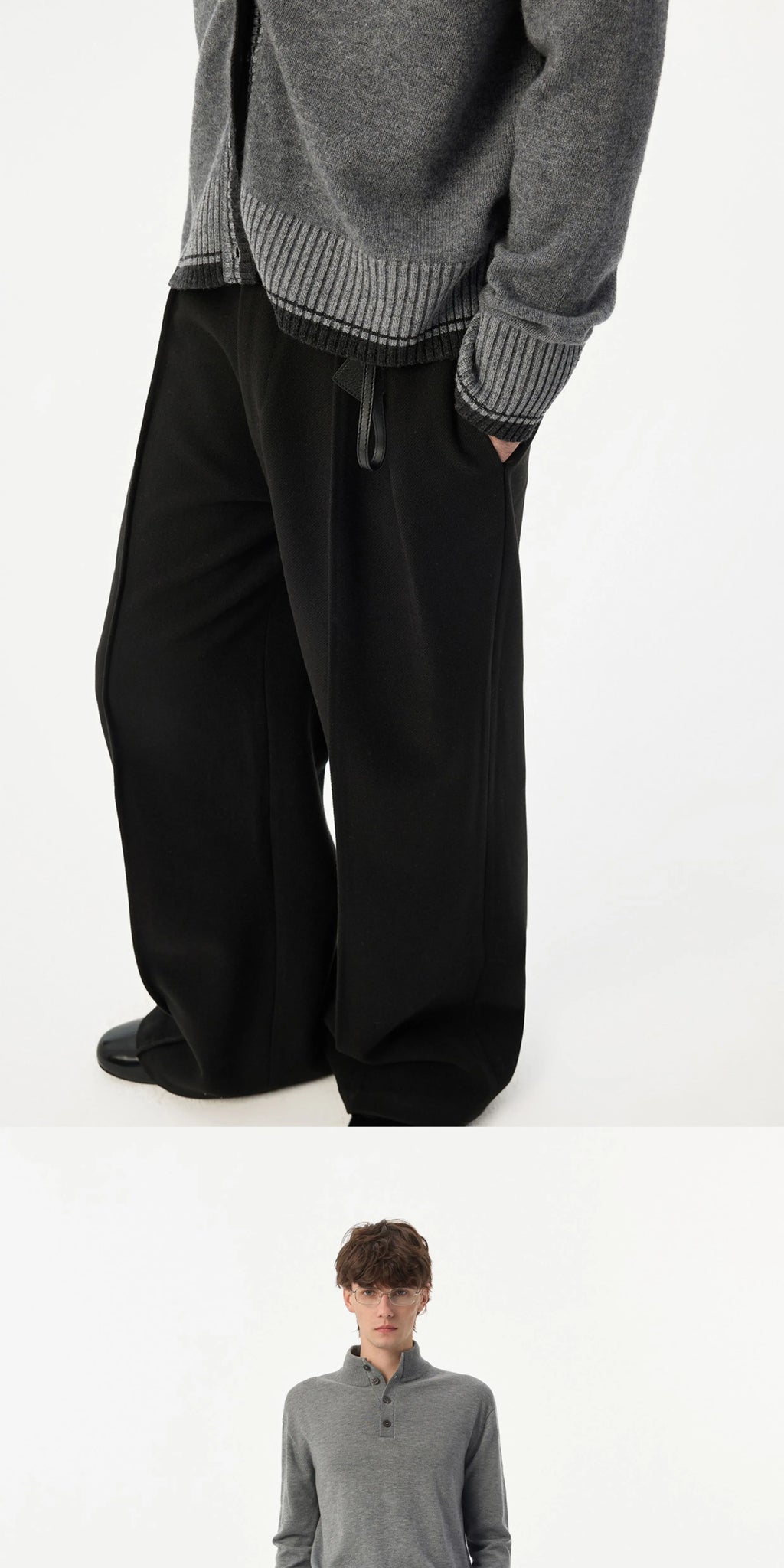 INTENT Thick Thermal Pendant Comfortable Trousers