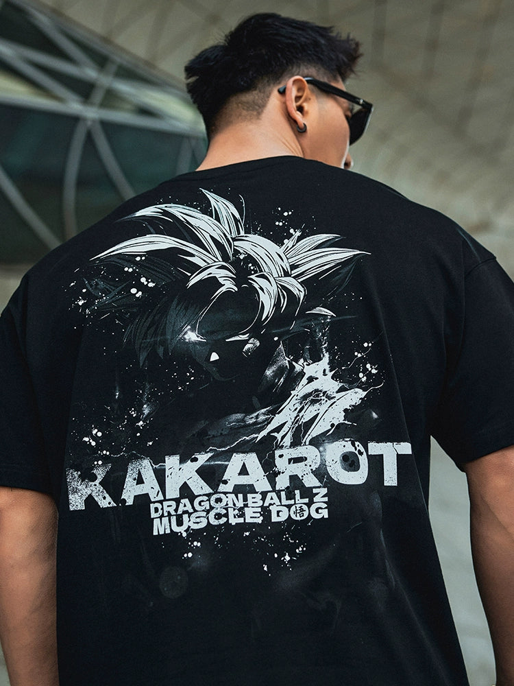 Muscledog Loose Casual Half Sleeve Training Gym Tee