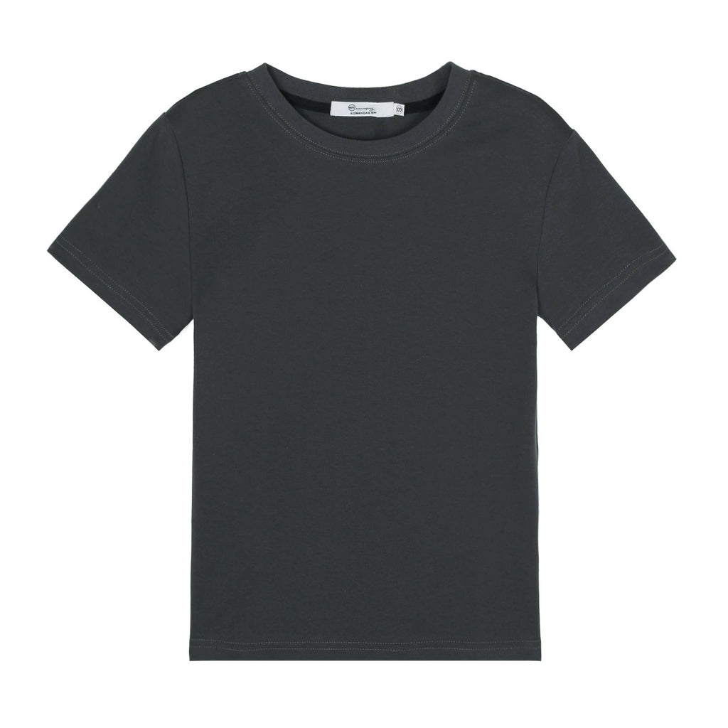 XUJING Simple V-neck Slim and Thin Tee