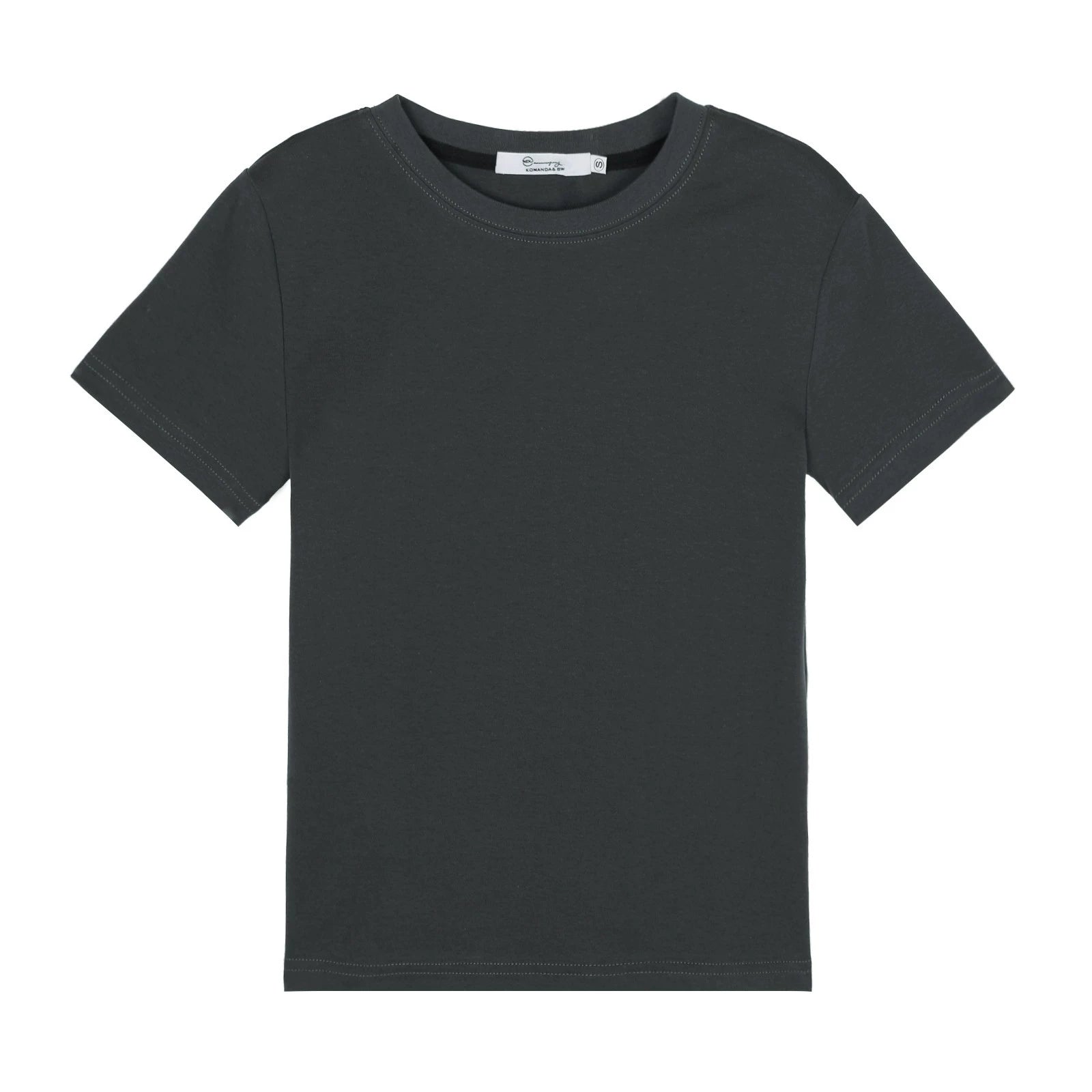 XUJING Simple V-neck Slim and Thin Tee