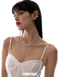 SUMIYAKI Little Dragonfly Full Diamond Necklace