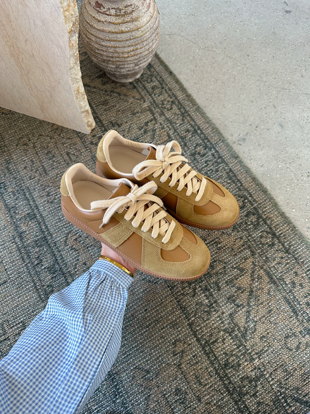 Lidaren Produced Vintage Inner Heightening Sneakers