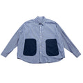 NOEARS Vintage Vertical Stripe Long Sleeve Shirt