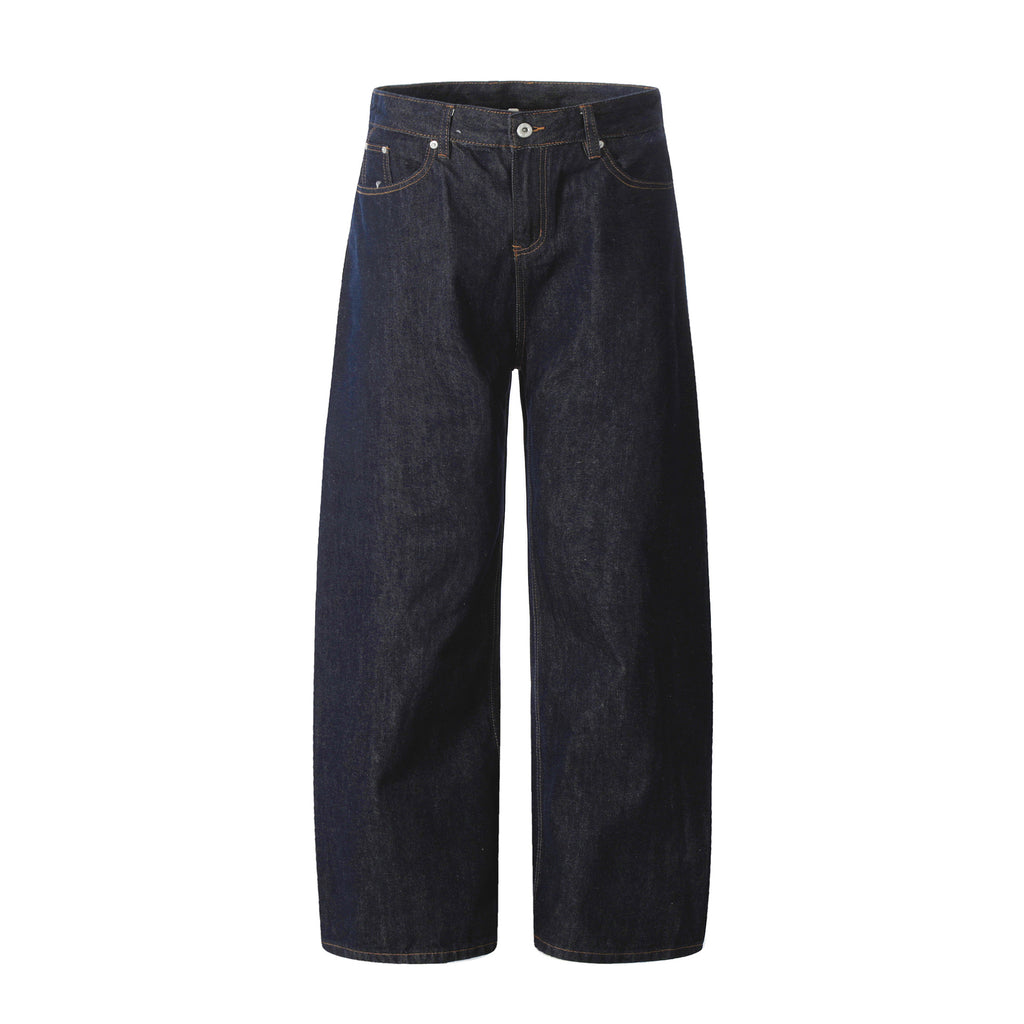 11KN Pleated Japanese Raw Denim Jeans