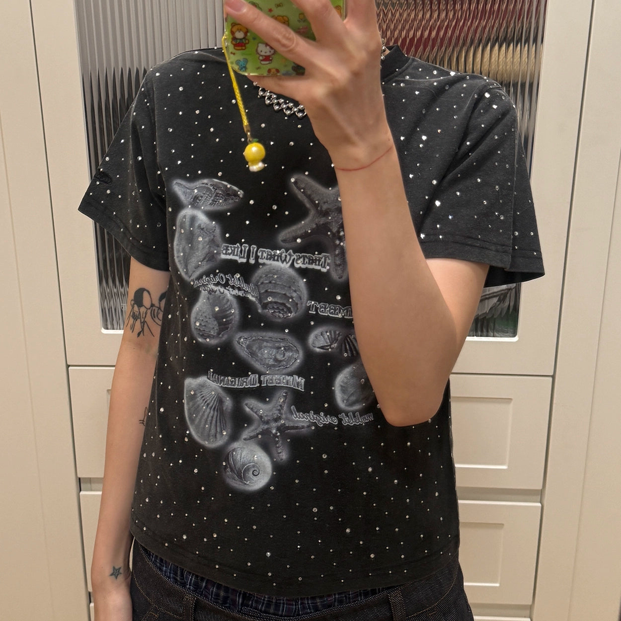 MMBBT Full Diamond Starfish Print Tee