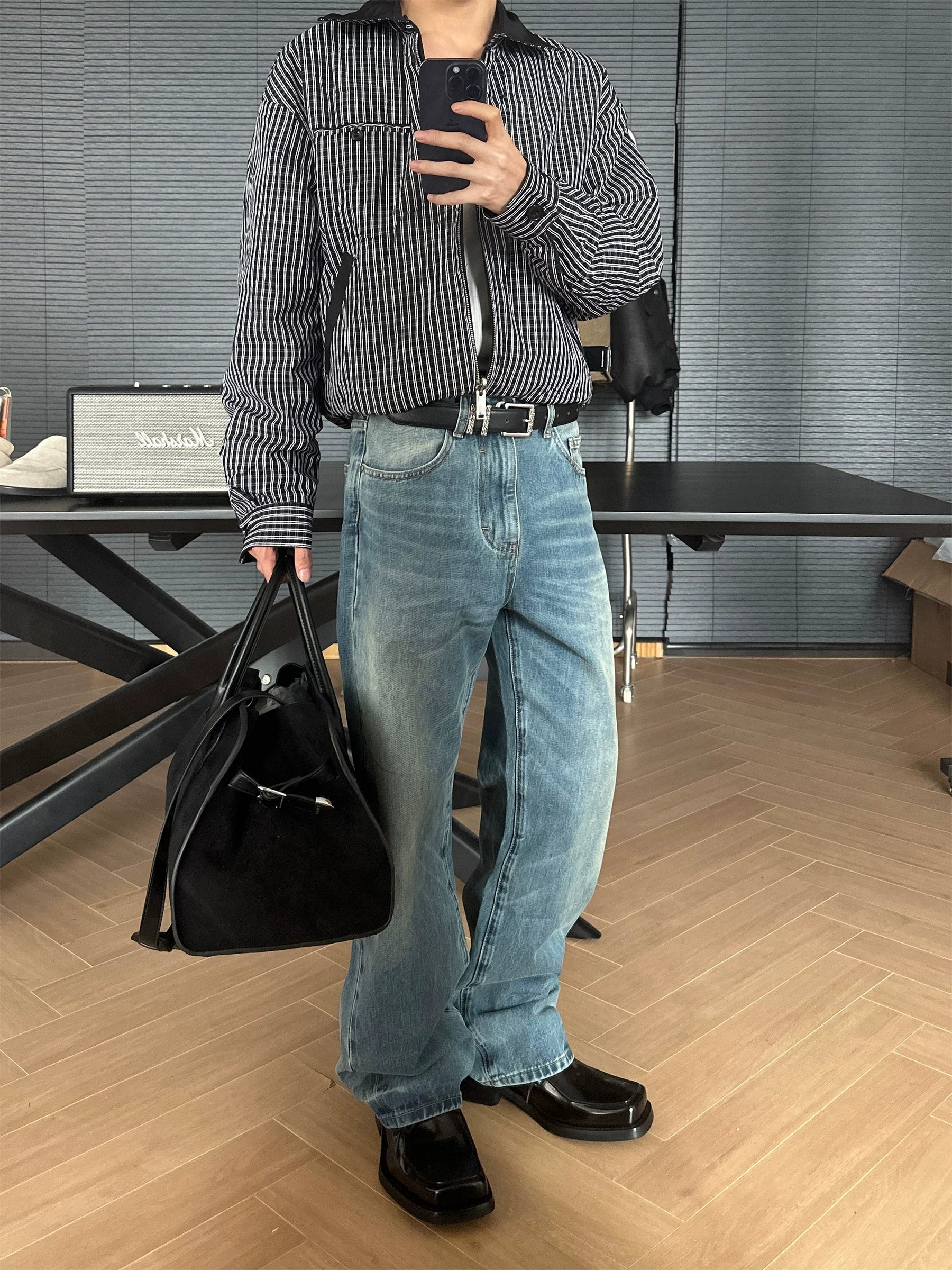 TERRAINCOGNIT Checked Casual Versatile Jacket