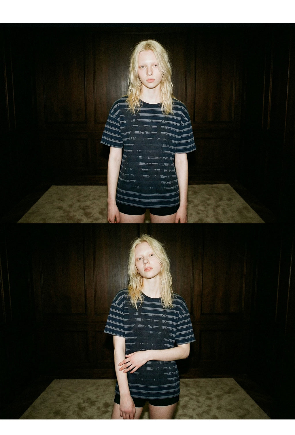 Remedy Vintage Loose Lazy Striped Tee