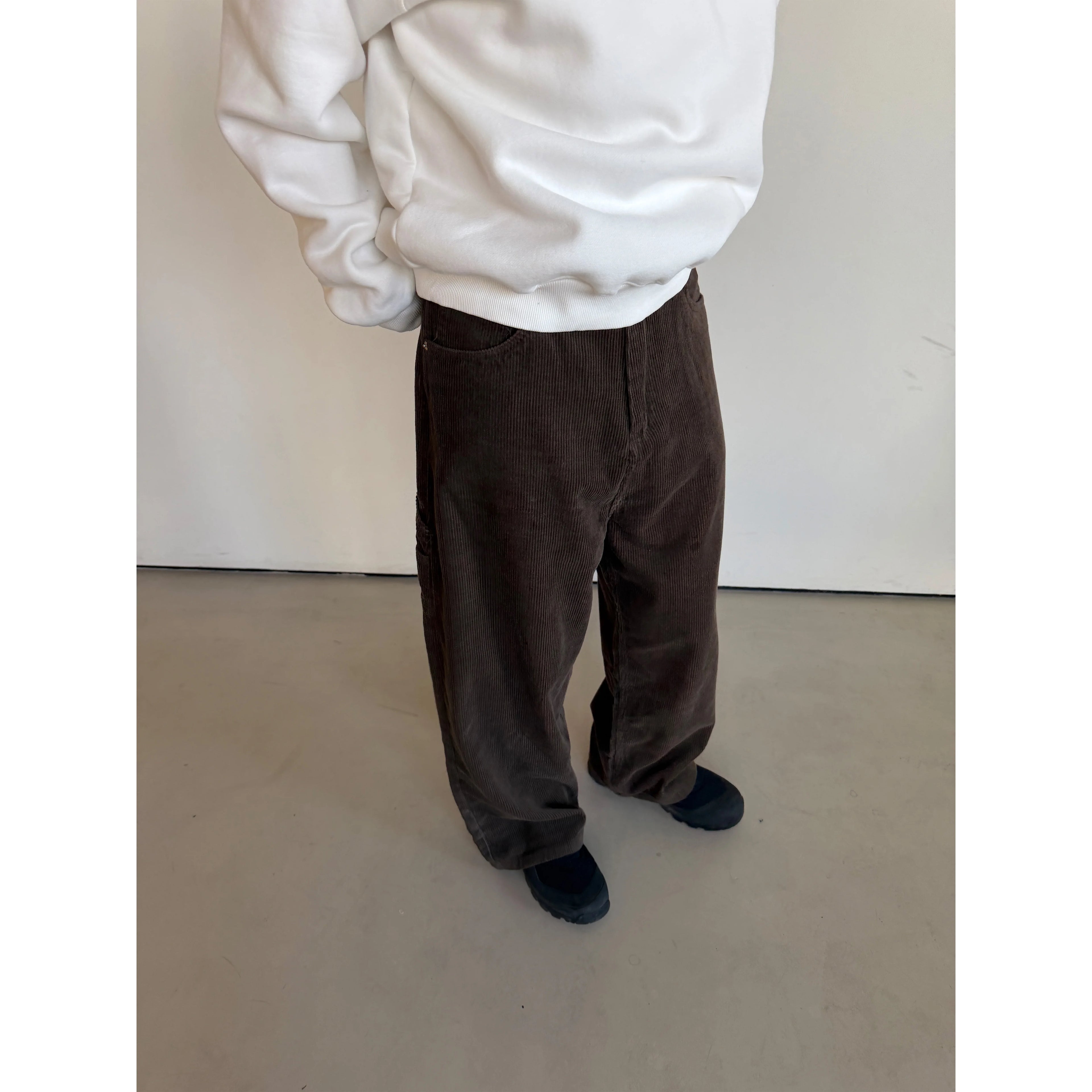 Anniehall Vintage Loose Corduroy Vintage Overalls