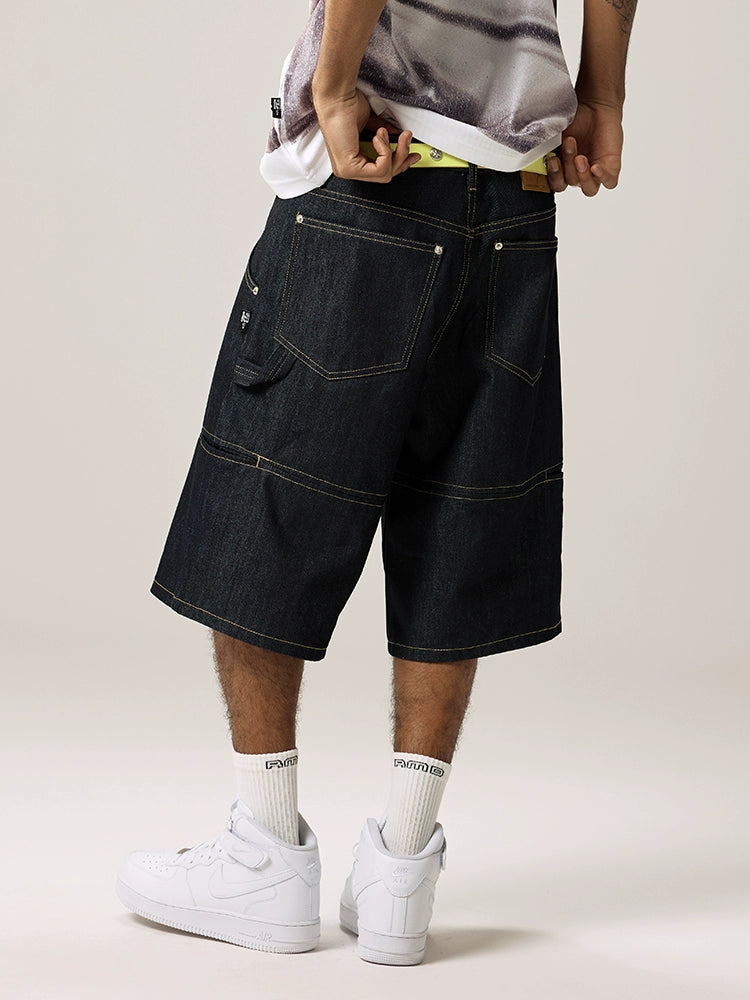 Remedy Loose Straight Casual Six Point Jeans