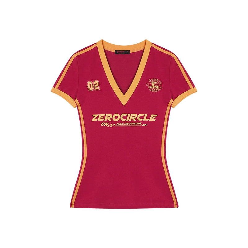 Zero Slim and Thin Jersey Sports Tee