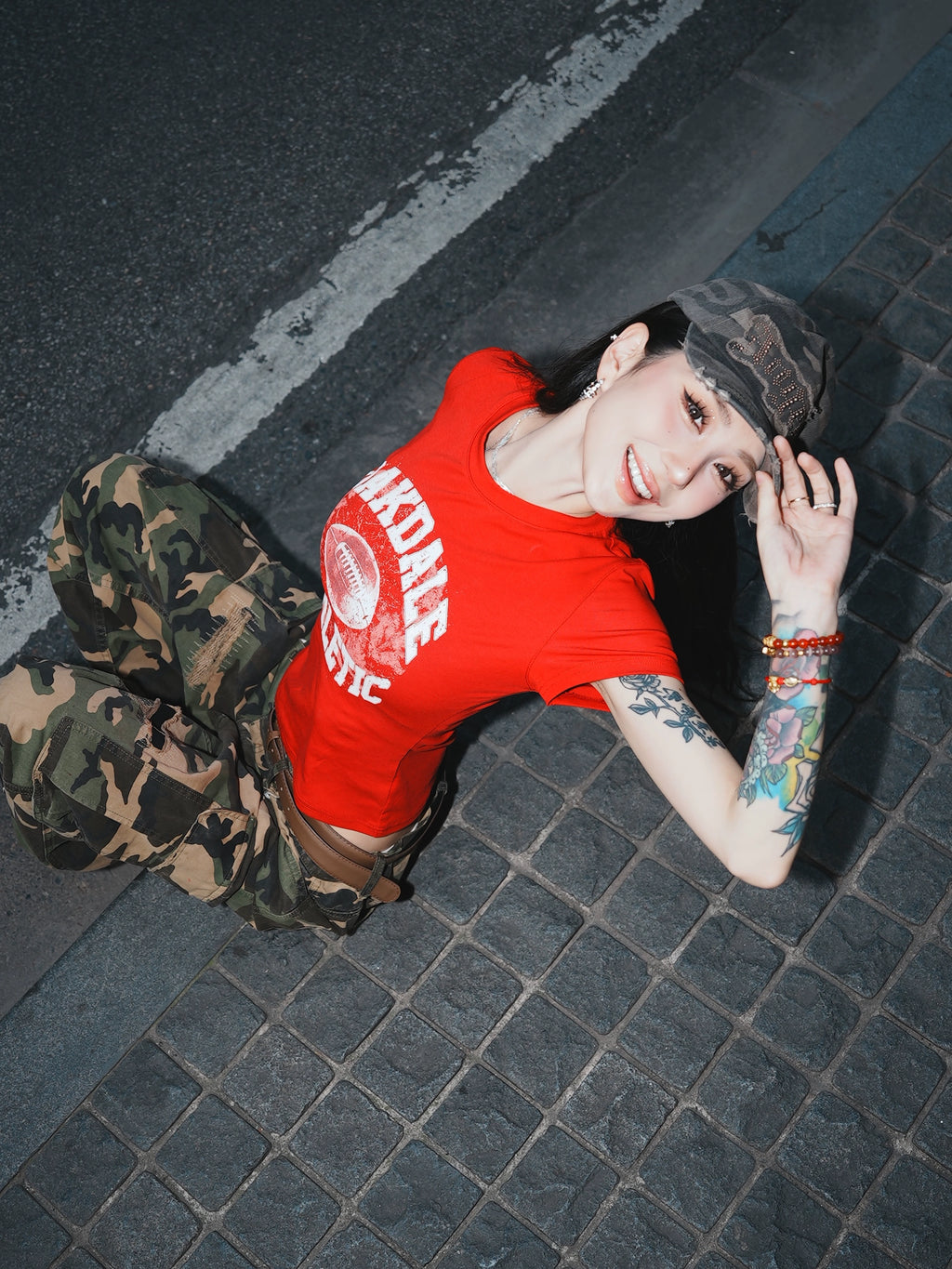 OOTC Sports Style Versatile and Thin Casual Tee