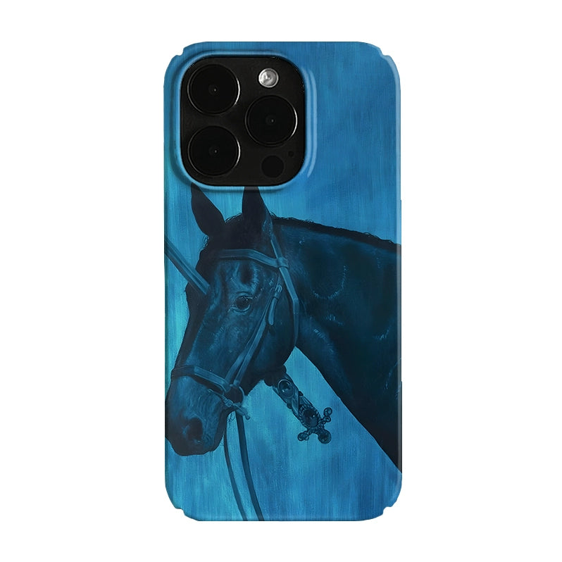 PBCASE X OQ Blue Iphone Case