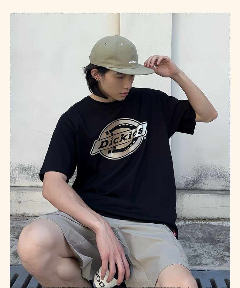 Dickies Casual Chest Horseshoe Logo Printed Tee