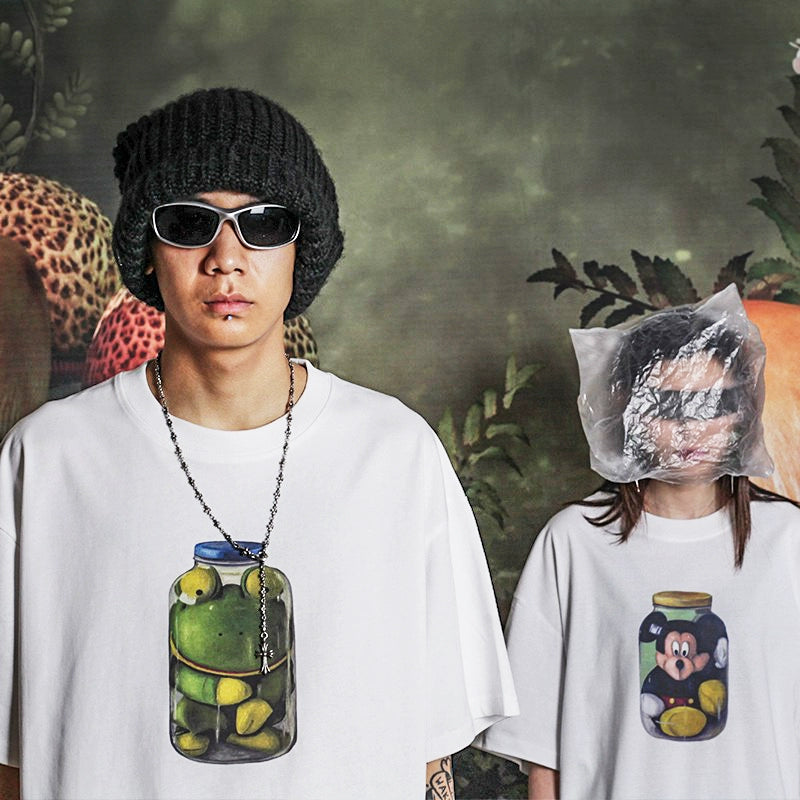 Wang Youbing Studio! Pickle 220g 100% Cotton Tee