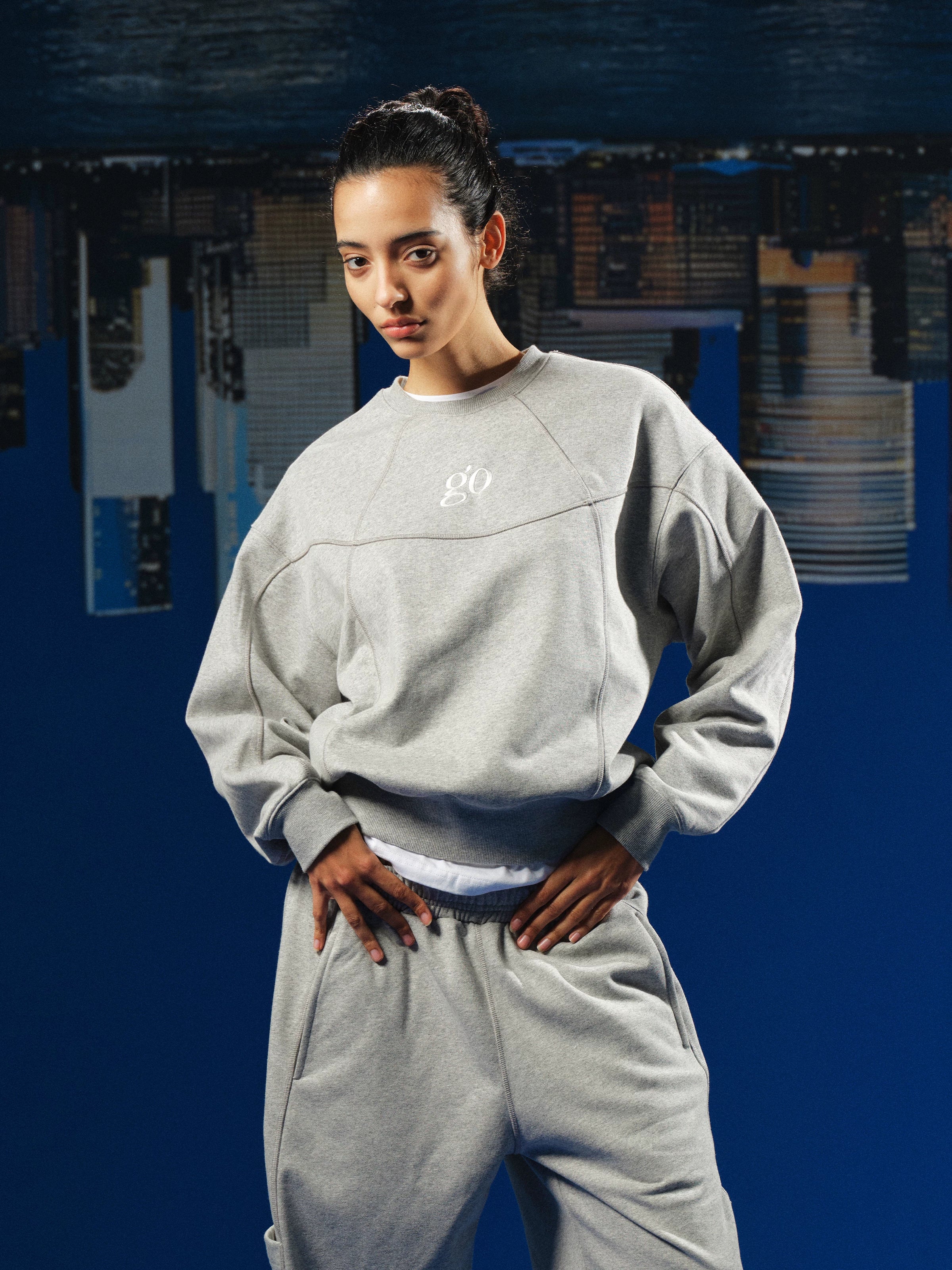 WebSurfGroupGO Crew Neck Casual Hatless Sports Sweater