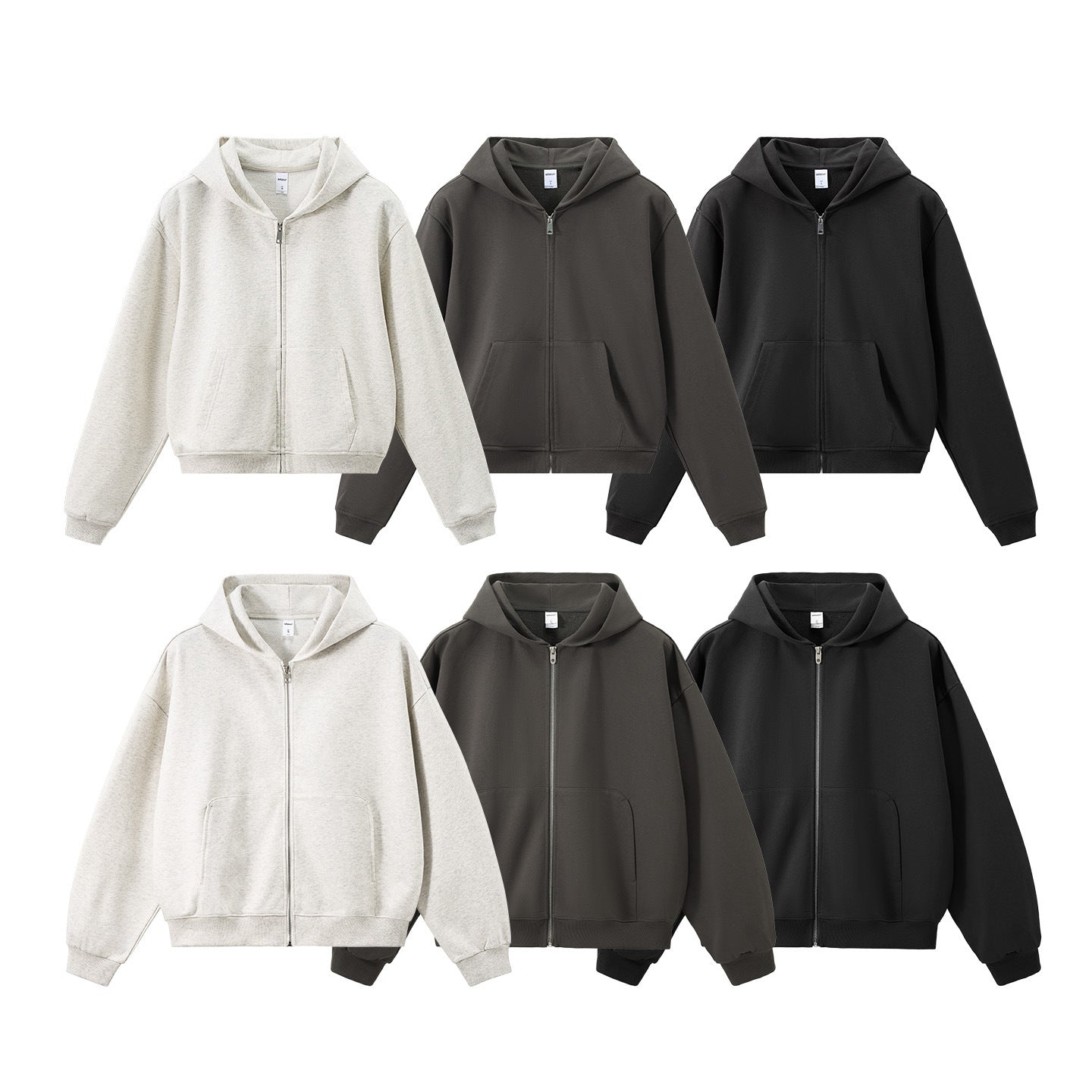 Inflation Short Knit Hooded Jacket