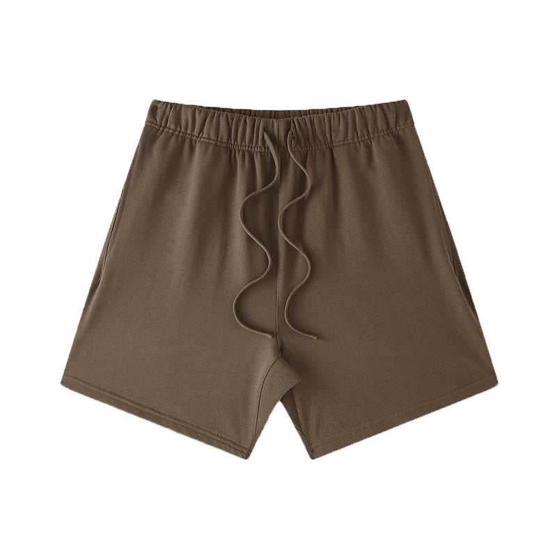 Blank: Map Casual Loose Straight Five-point Pants