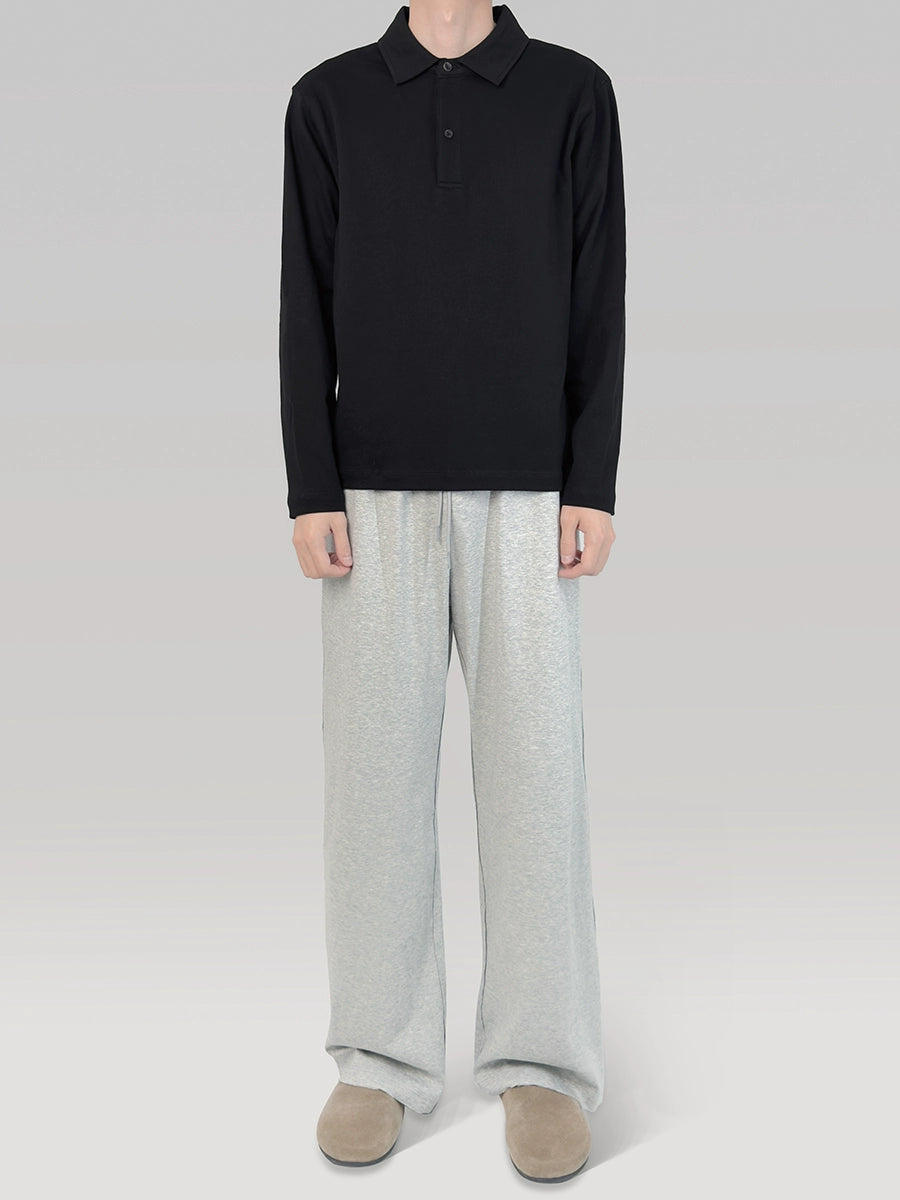 PLUS NO LOGO Light and Drape Sports Trousers