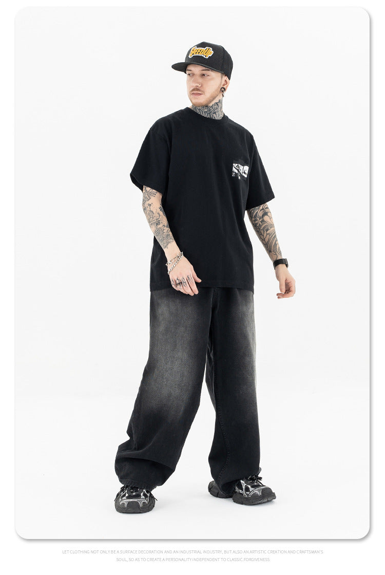 FORGIVNESS Illustration Printing Short Sleeve Tee