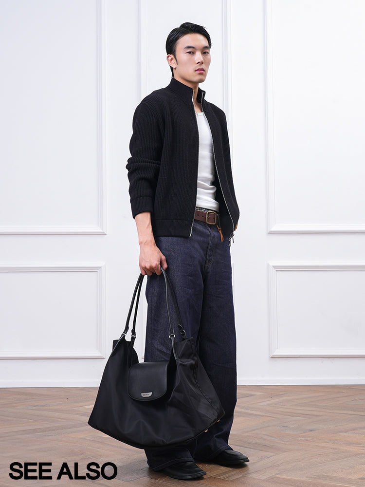 SEE ALSO light luxury cow leather backpack bag SA061