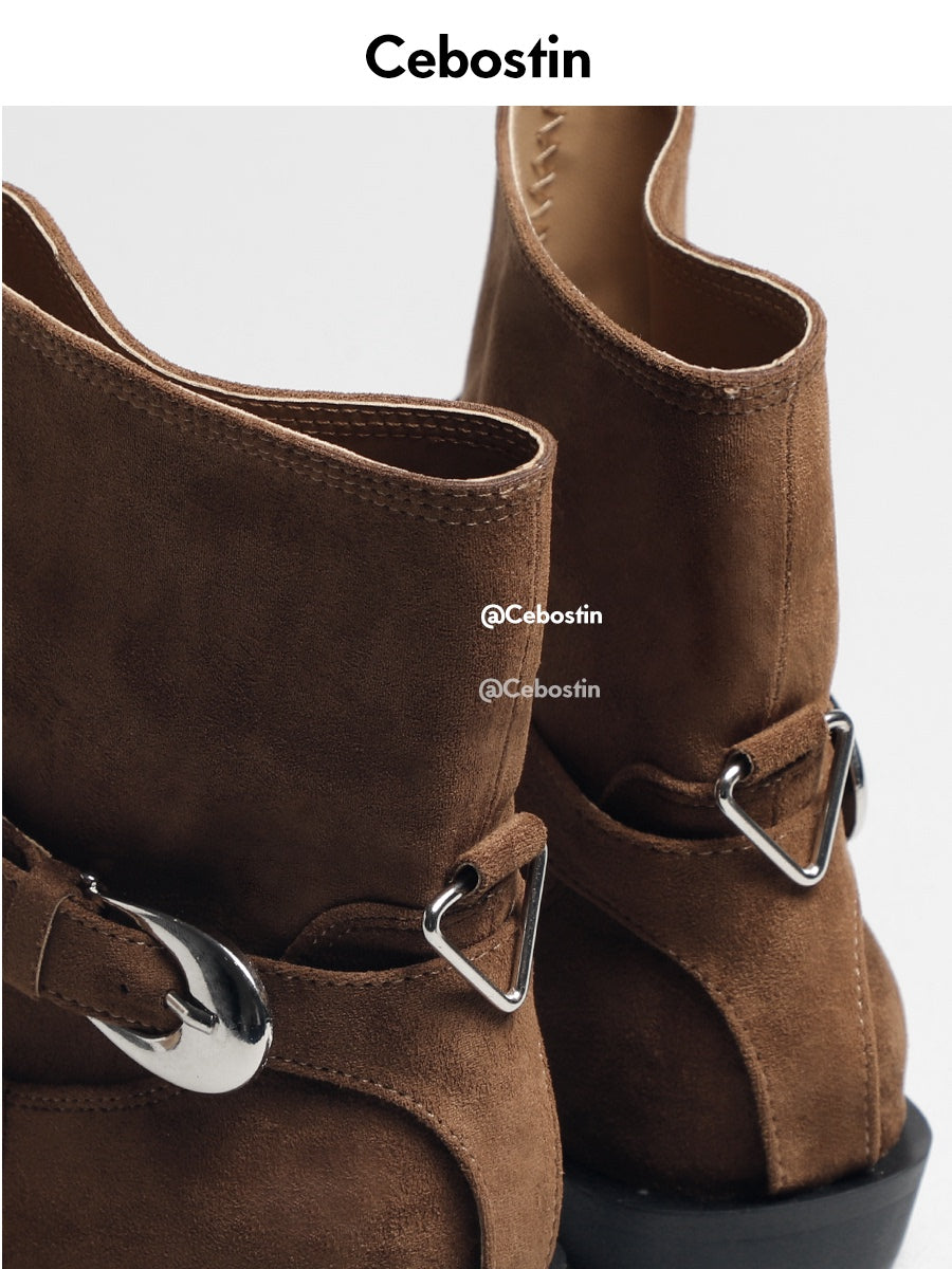 Cebostin Tipped Martin Boots