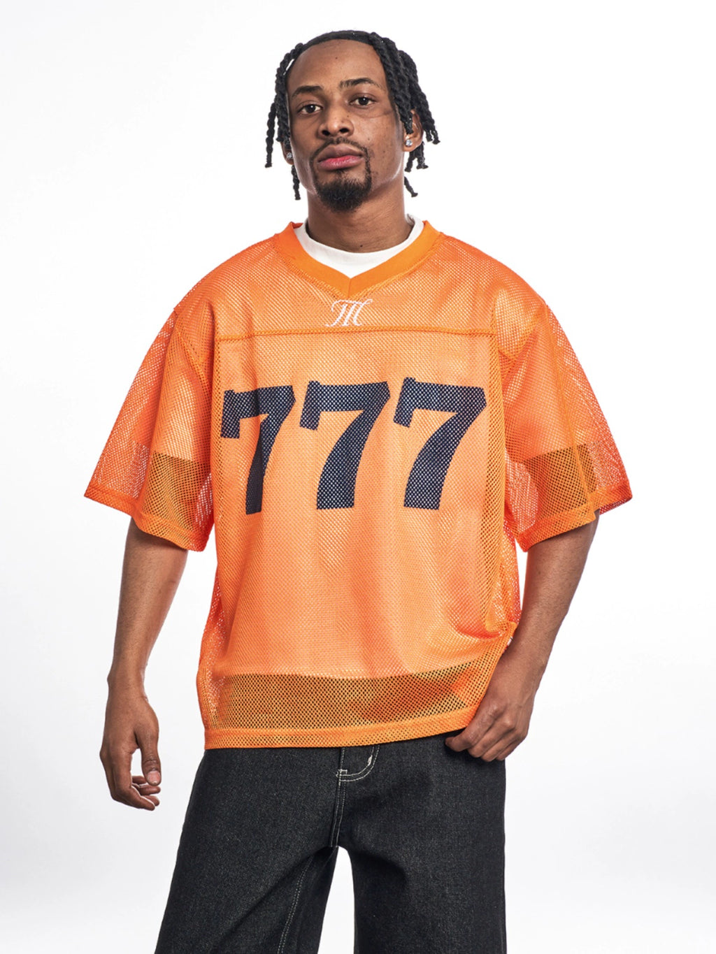 MT99 Perspective Grid Printing Tee